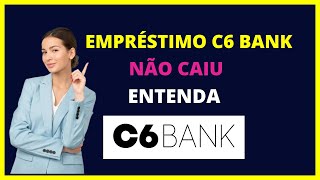 Empréstimo FGTS C6 Bank não caiu [upl. by Margy308]