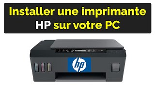 Comment installer une imprimante HP sur mon ordinateur [upl. by Eessej509]