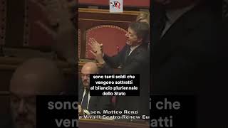 RENZI SCATENATO IN AULA quotI CENTRI IN ALBANIA SONO LA PIU GRANDE BUFFONATA DELLA STORIAquot news [upl. by Severin]