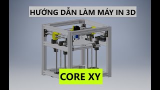 Hướng dẫn làm máy in 3D core XY Phần 1 Giới thiệuDIY 3D Printer Hypecube corexy 1Introduction [upl. by Cindi401]