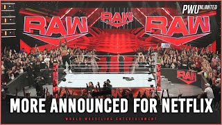 WWE Confirms More Details On First RAW On Netflix [upl. by Matless]