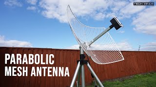 Exploring the Nooelec 21dBi Satellite Mesh Antenna [upl. by Amethyst]