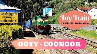 Ooty Coonoor Toy Train Journey  Complete Information  UNESCO World Heritage Site travelwithkids [upl. by Adyela]