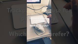 Trackpad Vs Mouse Which is best for productivity 👀 [upl. by Lapotin]