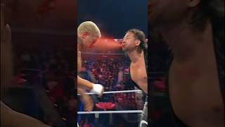 Shinsuke Nakamura hits Cody Rhodes with the red mist 🤮 [upl. by Zachariah]