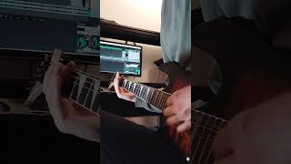 Who knows this old school song guitar guitarcover numetal numetalcover guitarplayer metal [upl. by Ueihtam569]