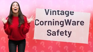 Is vintage CorningWare stovetop safe [upl. by Micky6]