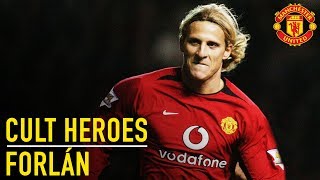 Diego Forlán  Cult Heroes  Manchester United [upl. by Guildroy]