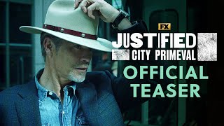 Justified City Primeval  Official Teaser  FX [upl. by Elttil]