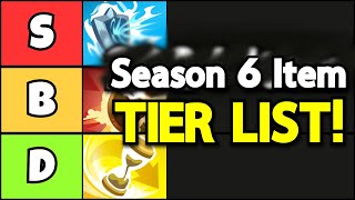 Paladins Season 6 ITEM Tier List Opinion [upl. by Mcgray]