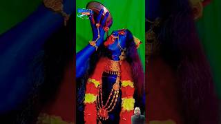 महाकाली makeup 😱🙏😍 love kali song makeup happy music dance trending newsong shortsfeed [upl. by Ebocaj]