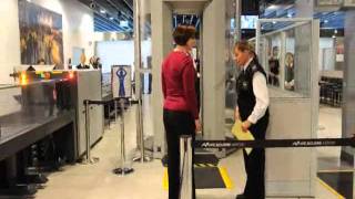 Body Scanner at Melbourne Airport [upl. by Earezed]