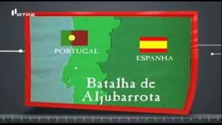 Em que ano se deu a Batalha de Aljubarrota  Ziguipédia [upl. by Azelea952]