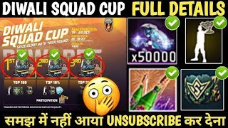 DIWALI SQUAD CUP 🤯  1ST 50000 DIAMOND 🤩🤑 AND FREE REWARDS 🤩🤑  IG SUMIT FF [upl. by Danit]