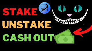 stake unstake cash out time wonderland [upl. by Odnavres]