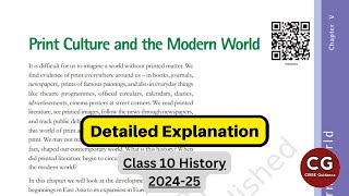 Print Culture and the Modern World Class 10 History  Full Chapter Explained in One Shot [upl. by Ellette]