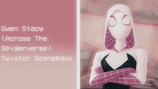 Gwen Stacy Across the Spiderverse Twixtor Scenepack [upl. by Thagard55]