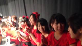 sck girls  りかこのスマイレージ3期決定を受けての祝福 04Oct2014 [upl. by Emmalynn]