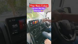 Thar Roxx 5 door drive experience thar thar5door tharroxx subscribe like [upl. by Wehner]