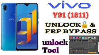 Vivo Y91 1811 Unlock 🔓 and Frp bypass with unlock tool  Vivo All model unlock by Unlock tool [upl. by Bekaj497]