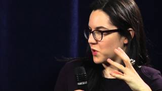 Sloane Crosley interviewed by Daniel Menaker at Stony Brook Manhattan [upl. by Acsot]