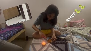 CHITKARA K HOSTEL MAIN SAAMP🐍🥲VLOG 28 [upl. by Ahsek148]