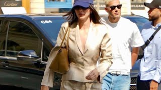 Kendall Jenner Spotted At Paris Hotel With Bad Bunny [upl. by Tallulah]