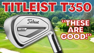 The New Titleist T350 Irons Exposed Mark Crossfields Quick Insights [upl. by Eppilihp]