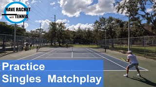 FL heat makes a comeback  Sat AM Practice Singles Matchplay [upl. by Eerol]