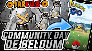 🕹COMMUNITY DAY DE BELDUM en Pokemon Go🕹 [upl. by Ynogoham947]