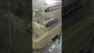 SSG122sv 7G 2010 shima seiki knitting machineflatknittingmachine [upl. by Colinson11]