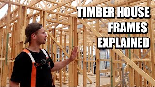 House Framing 101  Timber Frames Explained [upl. by Carlyle469]