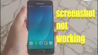 Samsung J7 or J3 end J4 or J5 screenshot not working button [upl. by Silvanus]