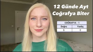 12 Günde Ayt Coğrafya Fulle yks2023 ayt coğrafya [upl. by Whelan62]