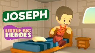 Joseph  Bible Stories for Kids  Little Big Heroes [upl. by Akimik]