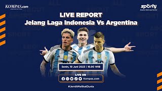 🔴LIVE REPORT  Situasi Terkini SUGBK Menjelang Indonesia Vs Argentina [upl. by Ihculo842]