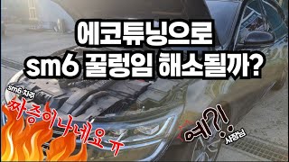 SM6 저단 언덕길 꿀렁임 해소될까 울컥해소법 와류기 진공 SM6 QM6 꿀렁임 저속꿀렁임 말타기 르노꿀렁임 [upl. by Martell]