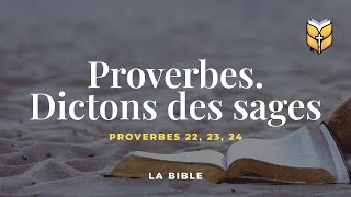 La Bible Proverbes 2224 Louis Segond BibleVision [upl. by Allit]