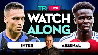 INTER vs ARSENAL LIVE WATCHALONG with Mark Goldbridge [upl. by Ardnuhsor]