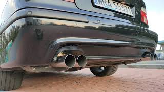 BMW E39 540i Sound Eisenmann Exhaust  Magnaflow Catalytic Conventers [upl. by Etolas]