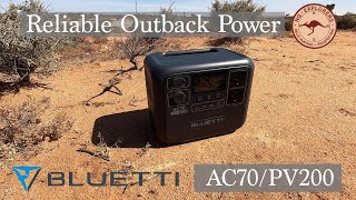 Reliable Outback Power  Bluetti AC70  PV200 Solar System [upl. by Silberman]