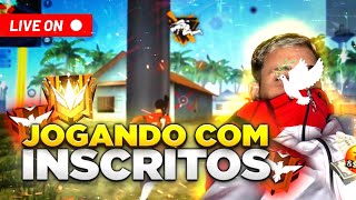 🔥 FREE FIRE ONN 🔥 JOGANDO CAMP COM FAMOSOS 🔥 freefire livestream 1k [upl. by Virendra224]