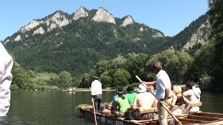 Dunajec  spływ Dunajcem [upl. by Llenej]