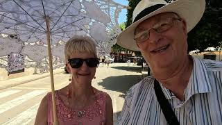 Pollensa Market Mallorca Majorca 30th June 2024 [upl. by Cristiona631]