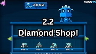 How to unlock the Diamond Shop in Geometry Dash [upl. by Port]