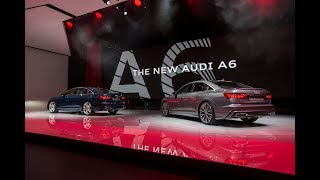 Audi Pressekonferenz von der Messe Genf 2018 [upl. by Euqinu]