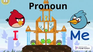 Pronoun I and Me  Subject and Object pronoun  pronoun for kids [upl. by Atnuahs]