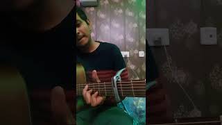 Jo tum mere ho guitar lesson anuvjain dekhona guitarcover [upl. by Retsev]