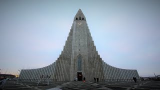 Hallgrimskirkja Church  Reykjavik Iceland [upl. by Imoin]