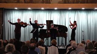 Nobuko Imai Tim Ridout Garth Knox Macarena Pesutic play Homage to Ysaye by Garth Knox [upl. by Callan]